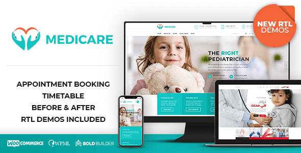 Medicare 8211 Doktor Medikal ve Sağlık WordPress Teması v2 1 7