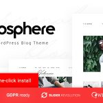 Blogosphere – WordPress Blog Teması Ücretsiz İndir v1.2.5