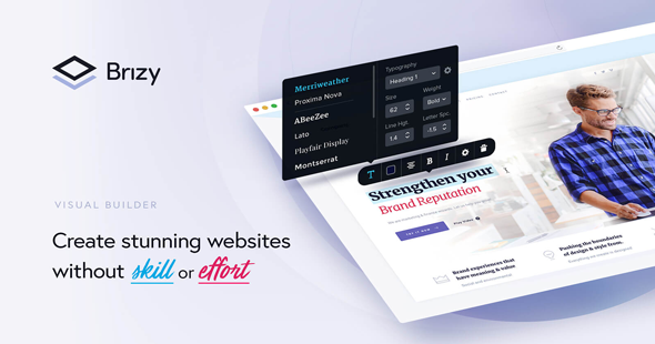 Brizy Pro WordPress Sayfa Oluşturucu Eklentisi v2 7 7