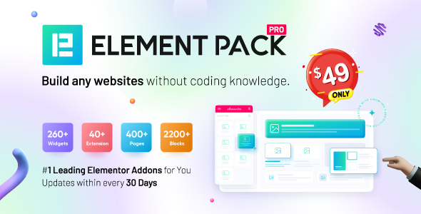 Element Pack Pro Elementor Eklentisi v9 3 1