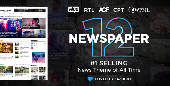 Newspaper En iyi WordPress haber Teması v12 7 2