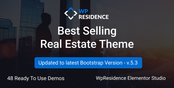 WP Residence 8211 WordPress Emlak Teması v5 3 2 1