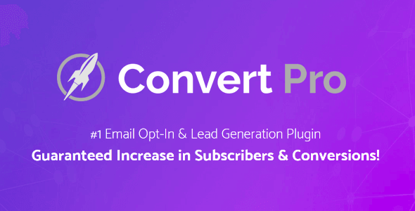 Convert Pro E posta Kaydı ve Potansiyel Müşteri Oluşturma Eklentisi v1 8 5