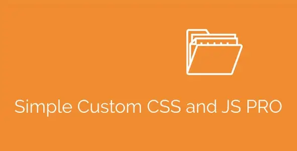 Simple Custom CSS and JS PRO v4 41