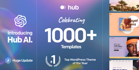 Hub Esnek ve Çok Amaçlı WordPress Teması v5 0 5