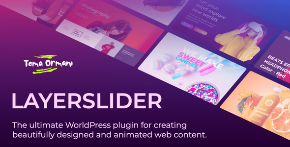LayerSlider WordPress Slider Eklentisi v8 1 2