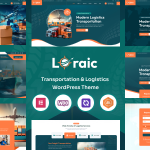 Loraic – Nakliyat ve Lojistik WordPress Teması v1.0.4
