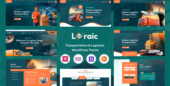 Loraic 8211 Nakliyat ve Lojistik WordPress Teması v1 0 4