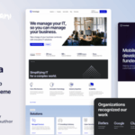 Tecnologia – BT SAAS Yazılım Teknolojisi WordPress Teması v32