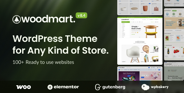 WoodMart Teması Profesyonel WooCommerce Teması v8 5 2