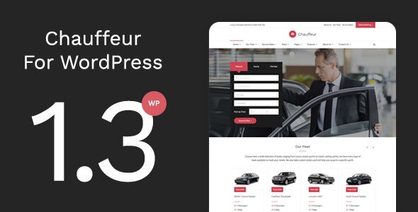 Chauffeur 8211 Limuzin Ulaşım ve Araç Kiralama WP Teması v1 3 3