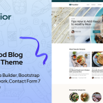 Foodior – Kişisel Yemek Blog WordPress Teması v1.0.0