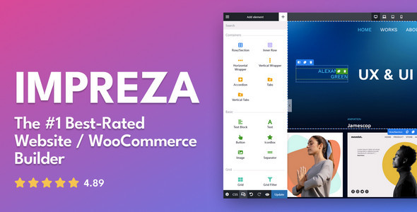 Impreza WordPress Çok Amaçlı WooCommerce Teması v8 40 1