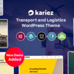 Kariez – Nakliyat ve Lojistik WordPress Teması v1.1.1