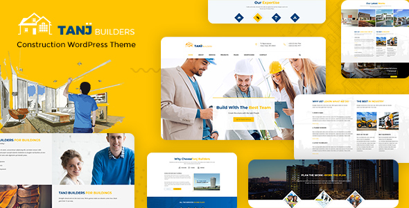 Tanj 8211 İnşaat WordPress Teması v3 4
