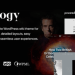 Wikilogy – Wiki, Dergi ve Haber WordPress Teması v2.0.3
