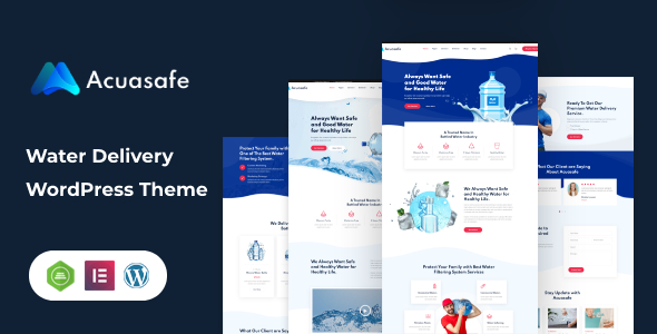 Acuasafe 8211 WordPress Sucu Teması v1 0 1