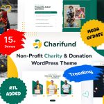 ChariFund – WordPress Bağış Teması v1.0.4