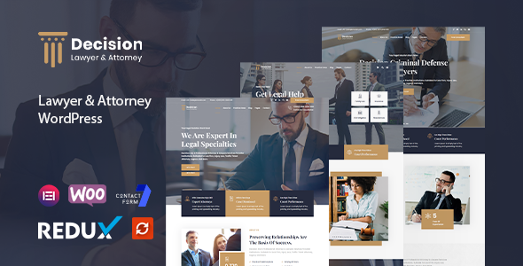 Decision 8211 WordPress Avukat Teması v1 0 3
