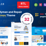 Fixhero – Tamirci ve Onarım Hizmetleri WordPress Teması v1.2.6