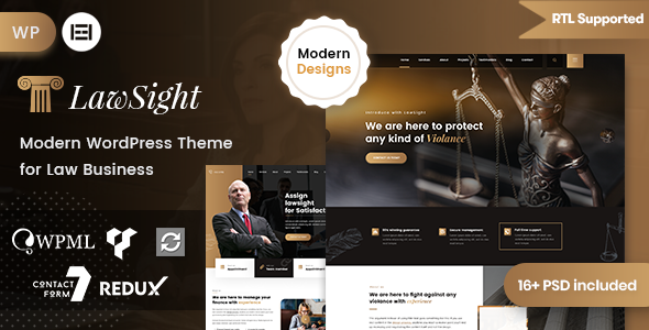 Lawsight 8211 WordPress Avukat Teması v1 1 7
