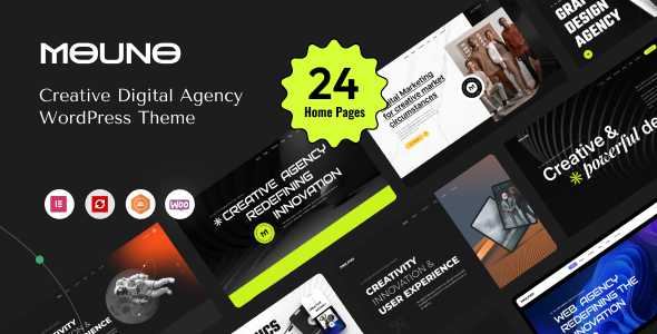 Mouno 8211 Kreatif Dijital Ajans WordPress Teması v1 0 0