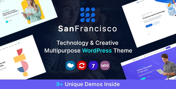 San Francisco 8211 BT Teknolojisi WordPress Teması v1 29