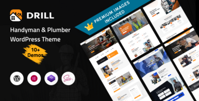 Drill 8211 Handyman 038 Plumber Services WordPress Theme v2 1 2