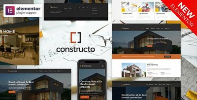 Constructo 8211 İnşaat WordPress Teması v5 0 4
