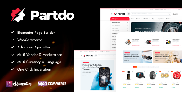 Partdo 8211 Auto Parts and Tools Shop WooCommerce Theme v1 4 5