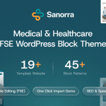 Sanorra – Medical & Healthcare FSE WordPress Block Theme v1.0.0