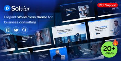 Solvior 8211 Business Consulting WordPress Theme v1 1 7