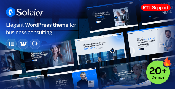 Solvior 8211 Business Consulting WordPress Theme v1 1 7